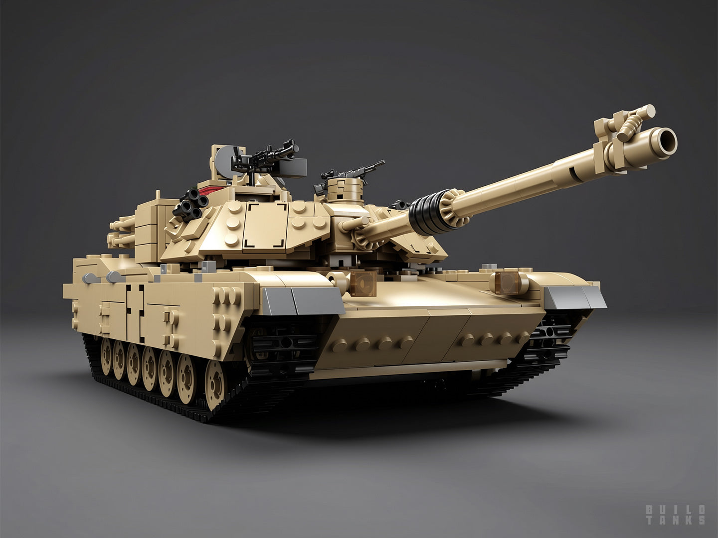 M1A2 ABRAMS 2-IN-1 HUMVEE KIT - BUILD TANKS