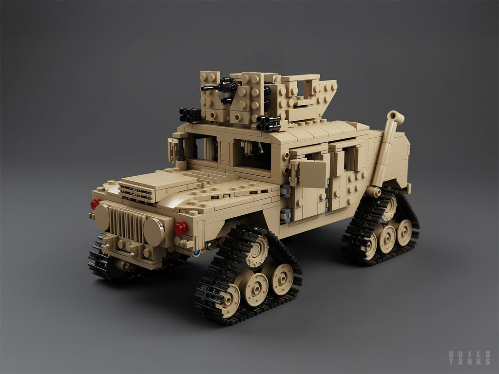 M1A2 ABRAMS 2-IN-1 HUMVEE KIT - BUILD TANKS