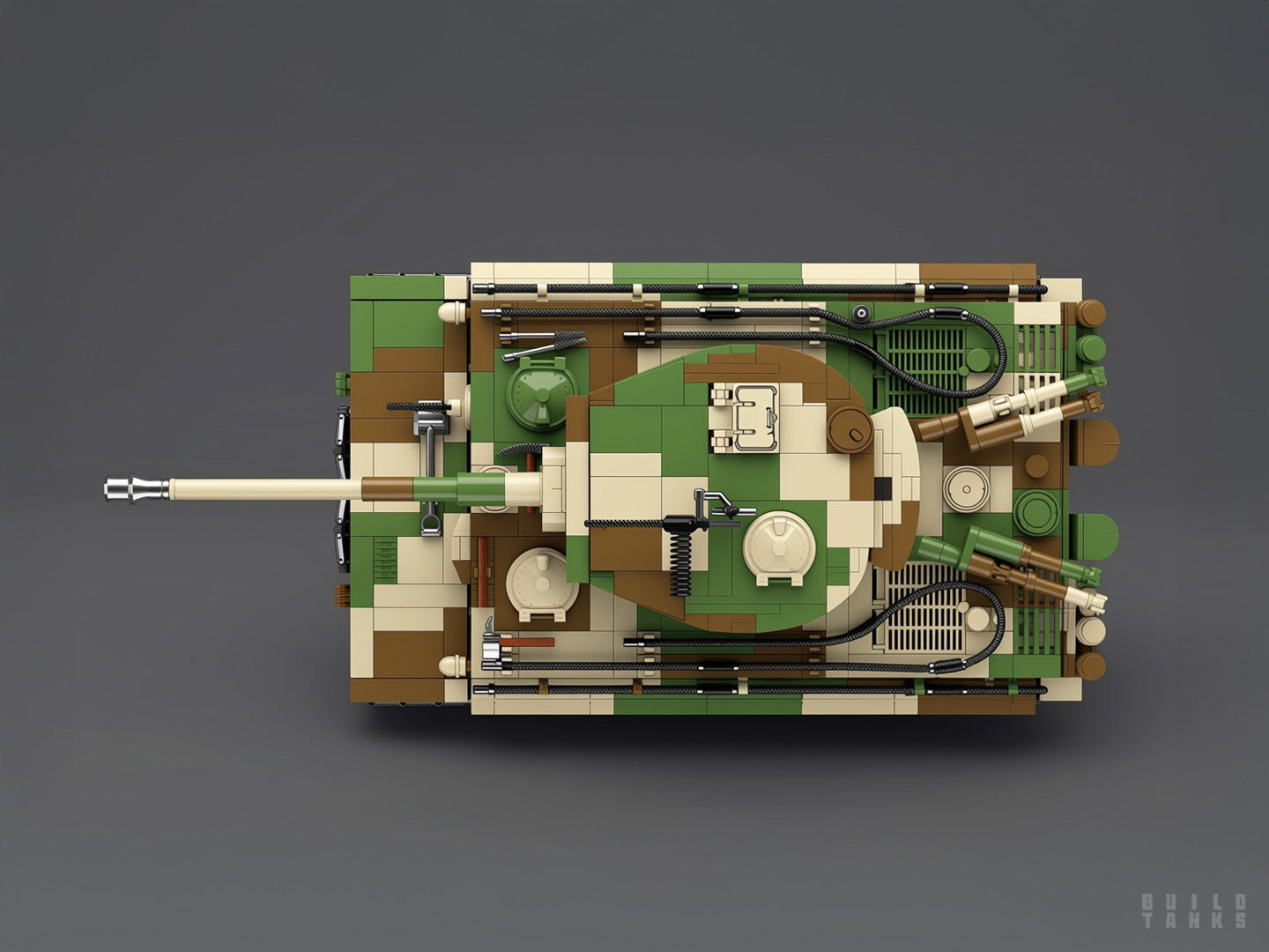 Tiger I Heavy Tank - QUAN GUAN